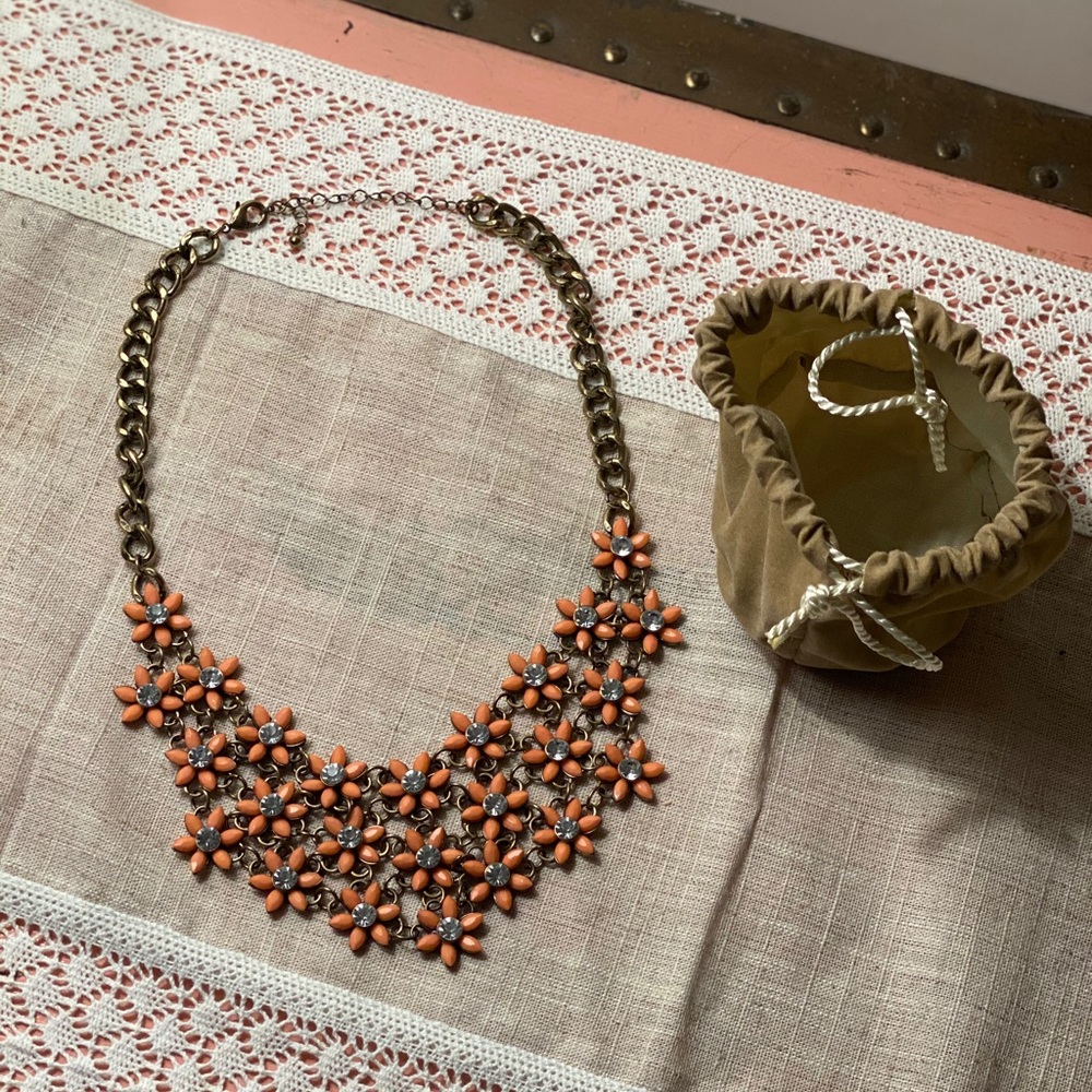 Super cute JCrew necklace! 🌸🌸🌸